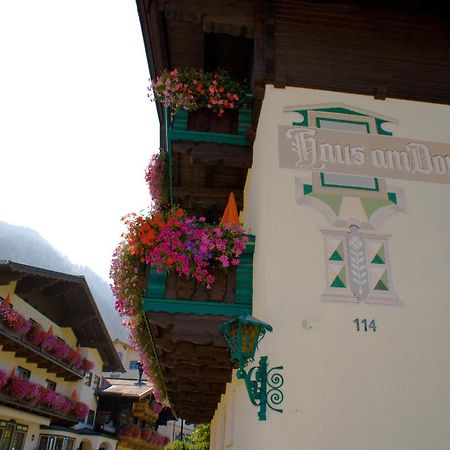 Pension Haus Am Dorfplatz Flachau Exterior foto